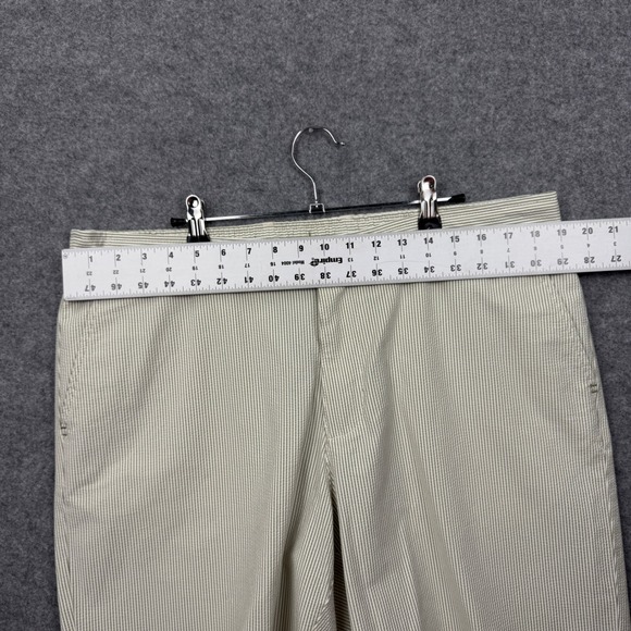 Tommy Bahama Nova Wave Sand Stripe 9 Shorts Mens XL Palm Green ST890044 New - Picture 12 of 13